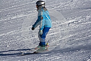 Ski lesson