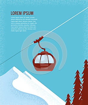 Ski Lift Gondola