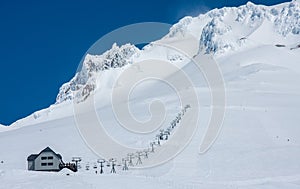 Ski-Lift in Mt. Hood