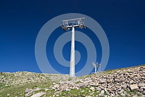 Ski lift pylon