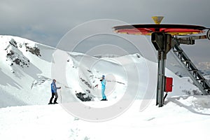 Ski lift wheel
