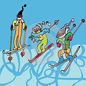 Ski men