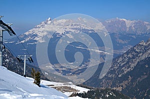 Ski paradise in the Italian Dolomites