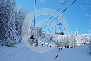 Ski resort photo