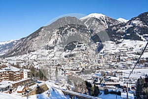 Ski resort Bad Hofgastein, Austria