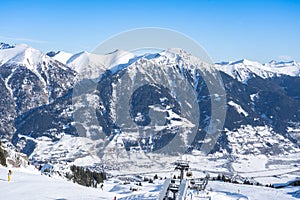 Ski resort Bad Hofgastein, Austria