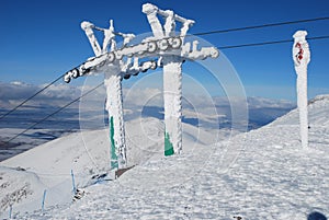 Ski Resort chair lift
