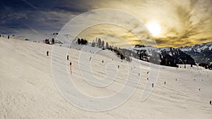 Ski Resort in Dolomites