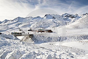 Ski resort of Formigal (Huesca, Spain)
