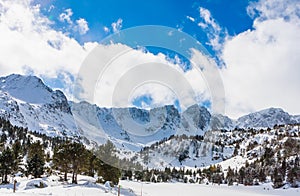 Ski resort GrandVallira. Views of the Pyrenees mountains. Rest with the whole family and friends. Andorra