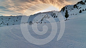 Ski Resort Hochzillertal in Austria