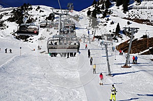 Ski resort infrastructure