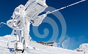 Ski resort Jasna in Low Tatras, Slovakia