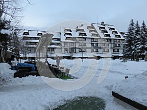 Ski resort Kopaonik Serbia in winter season