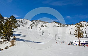Ski resort in Lake Tahoe