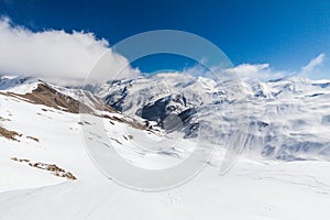 Ski resort Les Orres, Hautes-Alpes, France