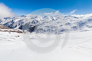 Ski resort Les Orres, Hautes-Alpes, France