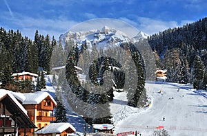 Ski Resort of Madonna di Campiglio, Italy