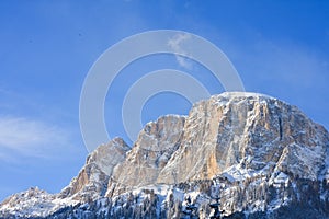 Ski resort of Selva di Val Gardena, Italy