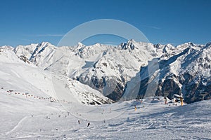 Ski resort Solden. Austria