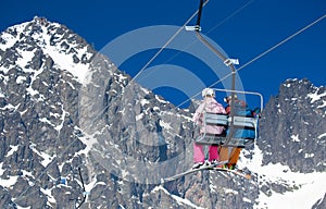 Ski resort Tatranska Lomnica, Slovakia