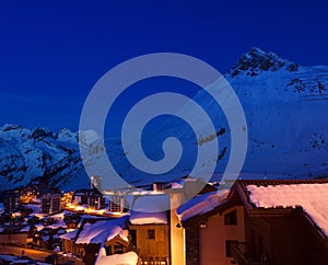 Ski resort Tignes