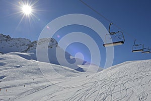 Ski resort - Vorarlberg Austrian Alps