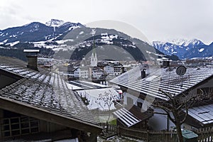 Ski resort of Zell am Ziller, Tyrol, Austria
