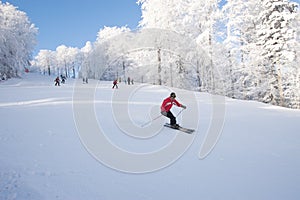 Ski slope photo