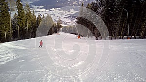 Ski slope A1, Katcshberg Aineck, Austria