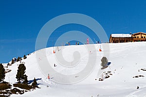 Ski slope at Ischgl