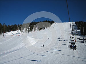 Ski slope - SÃÂ¤len Sweden photo