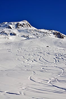 Ski slopes photo