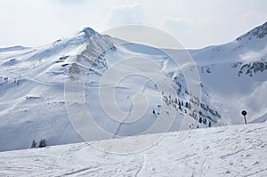 Ski slopes in Tirol