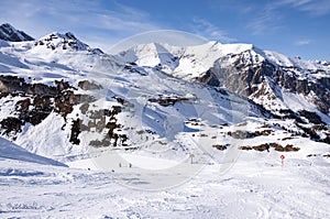 Ski station near Hintertux Glacier