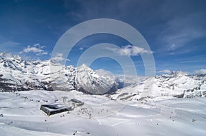 Ski station, Zermatt, Switzerland