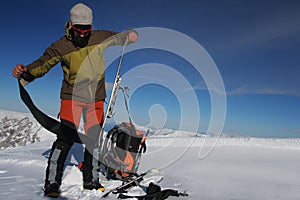 Ski touring