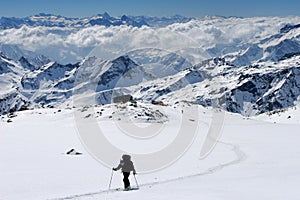 Ski touring photo