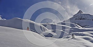 Ski touring in British Columbia