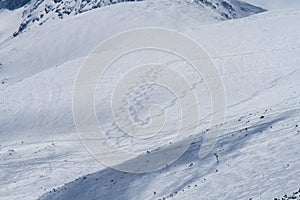 Ski trail-Rila-MUSALA