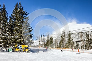Ski winter resort Jasna, Slovakia