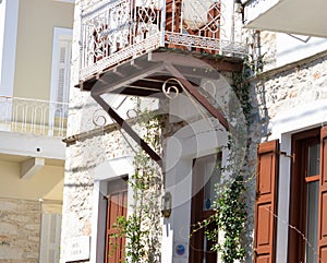 Skiathos Greek Island House Facade