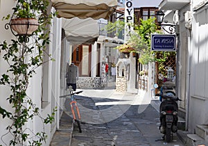 Skiathos Greek Island Street View