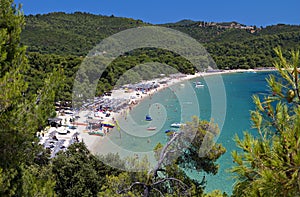 Skiathos island in Greece photo