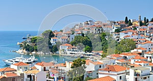 Skiathos Town Greece photo