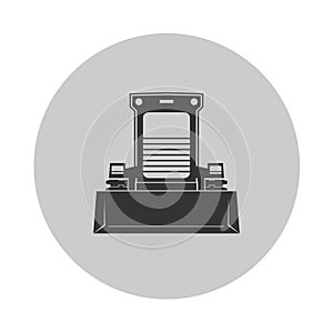 Skid steer loader icon