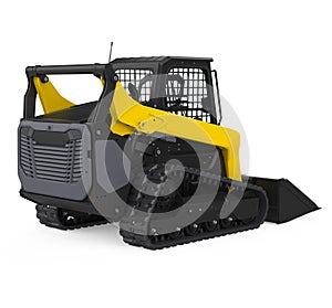 Skid-steer Loader Isolated