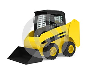 Skid-steer Loader Isolated