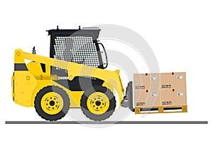 Skid steer loader safety tips.