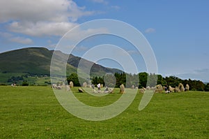 Skiddaw and Castlerigg Lake District, Cumbria, UK